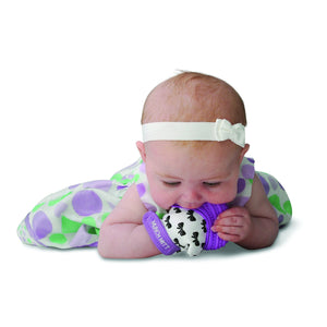 Munch Mitt - Purple Bows