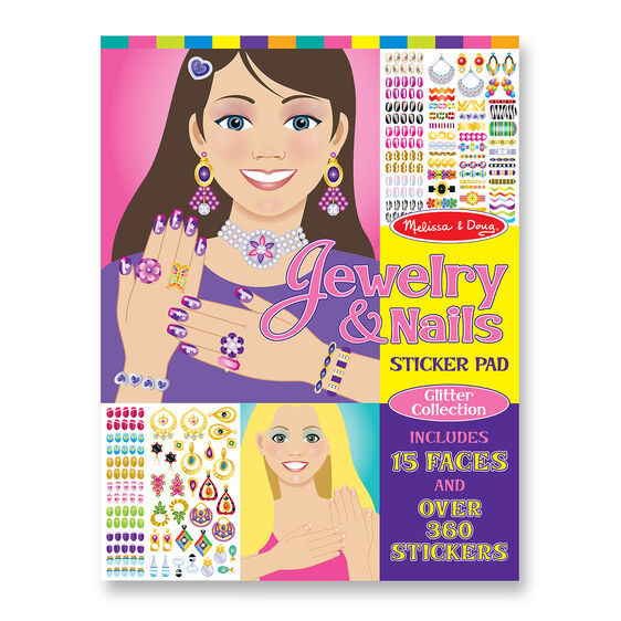 Sticker Pad Jewellery & Nails