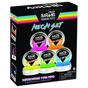 Crazy Aarons Thinking Putty - Neon Set