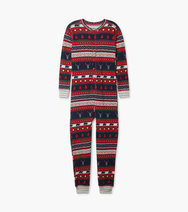 Hatley Pj's - Fair Isle Stag One Piece - 3