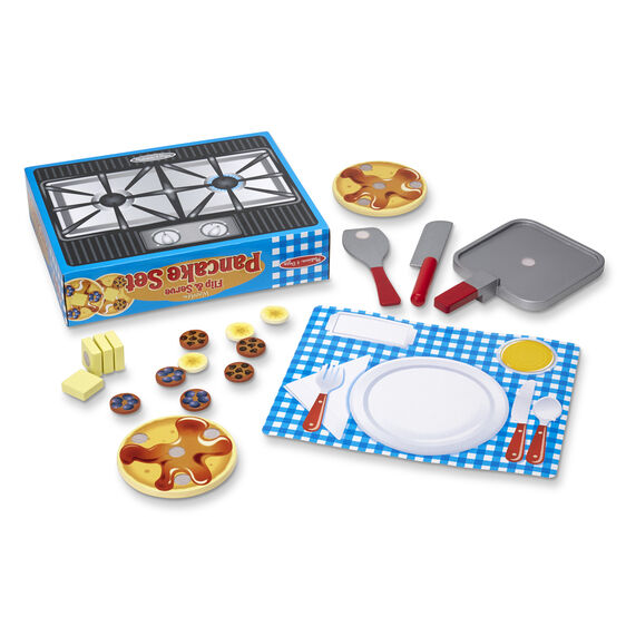 Wooden Flip Pancake Set