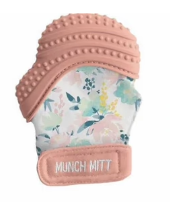 Munch Mitt - Pink Peonies