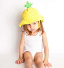 Load image into Gallery viewer, Zoocchini Baby Sun Hat Pinapple - 3-6m