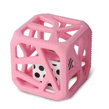 Chew Cube - Peachy Pink