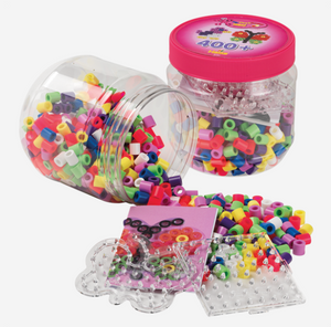 Hama Beads 400+ Beads Pink