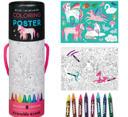Coloring Poster - Unicorn