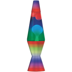 Lava Lamp 14.5" Rainbow