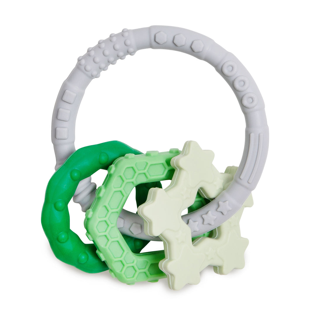 Silicone Teething Charms Green