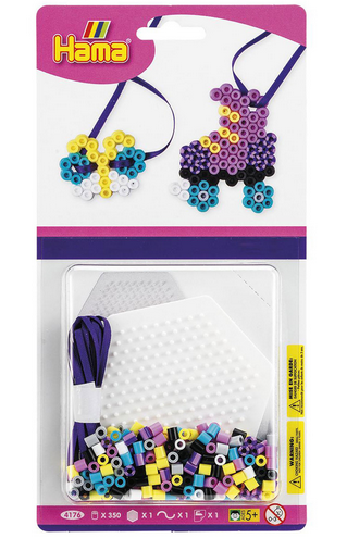 Hama beads - pink