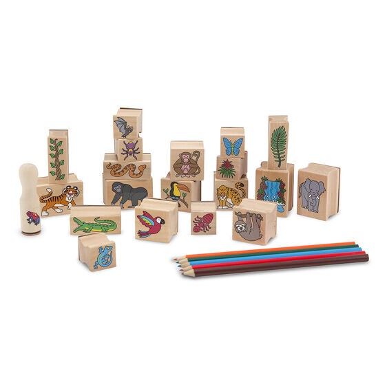 Stamp-a-Scene Rain Forest