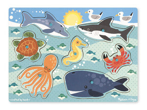 Peg Puzzle Sea Creatures