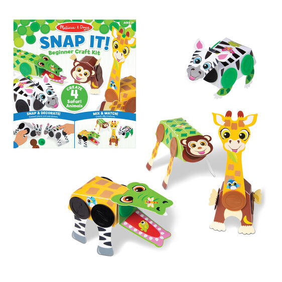Snap It!  Craft Kit Safari