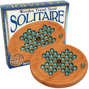 Wooden Travel Sized Solitaire
