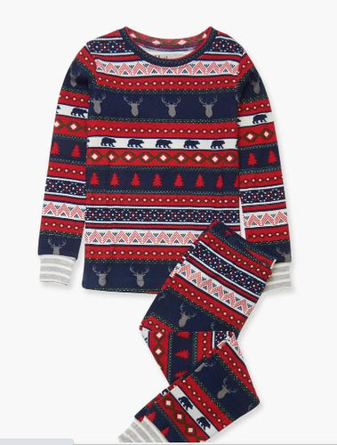 Hatley Pj's - Fair Isle Stag - 10