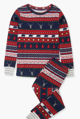 Hatley Pj's - Fair Isle Stag - 7