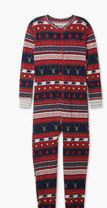 Hatley Pj's - Fair Isle Stag One Piece - 8