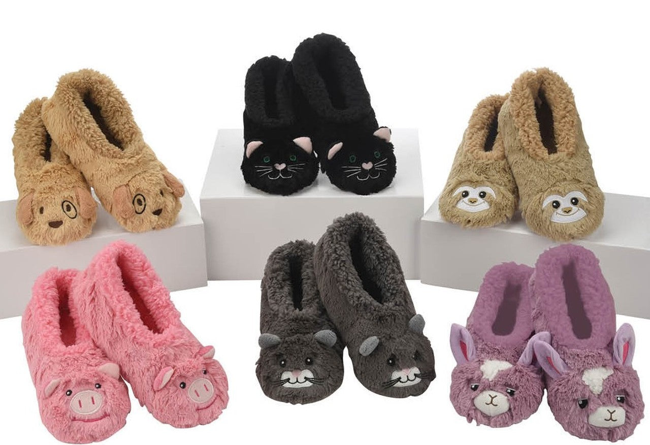 Snoozies hot sale sloth slippers