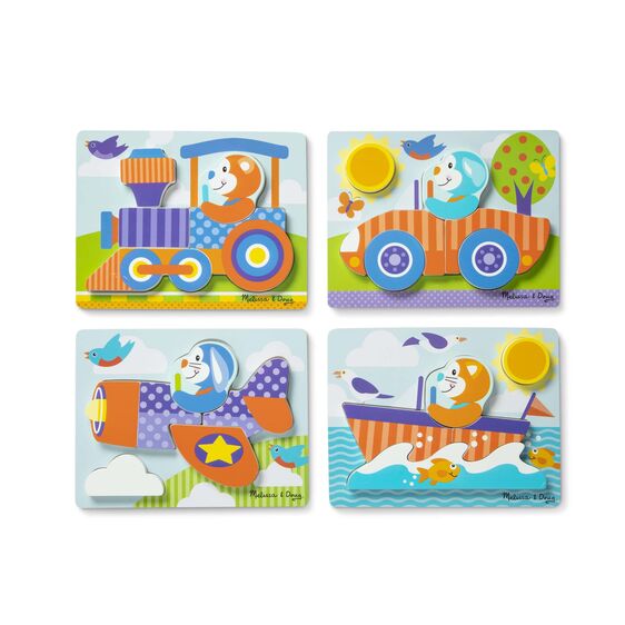 Jigsaw Puzzle Set Vehicles