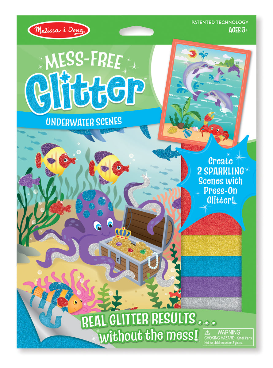 Mess-Free Glitter - Underwater Scenes