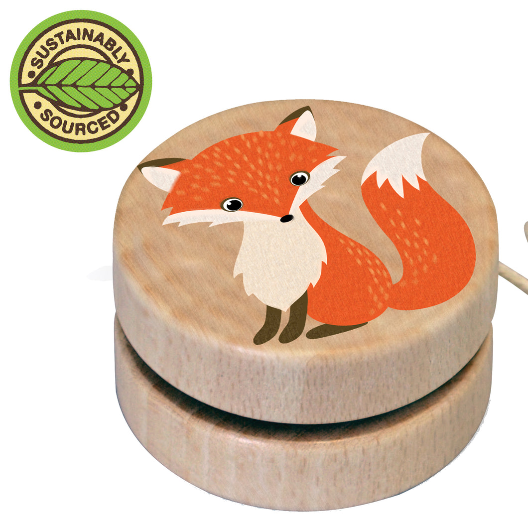 Wooden Wildlife Yo-Yo