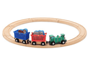 Zoo Animal Train Set